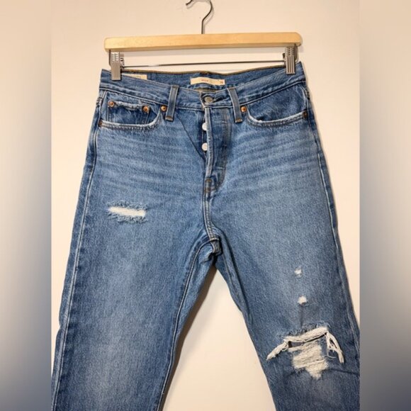 LEVI’S WEDGIE ICON FIT ANKLE WOMEN'S JEANS SIZE 28 - Picture 7 of 12